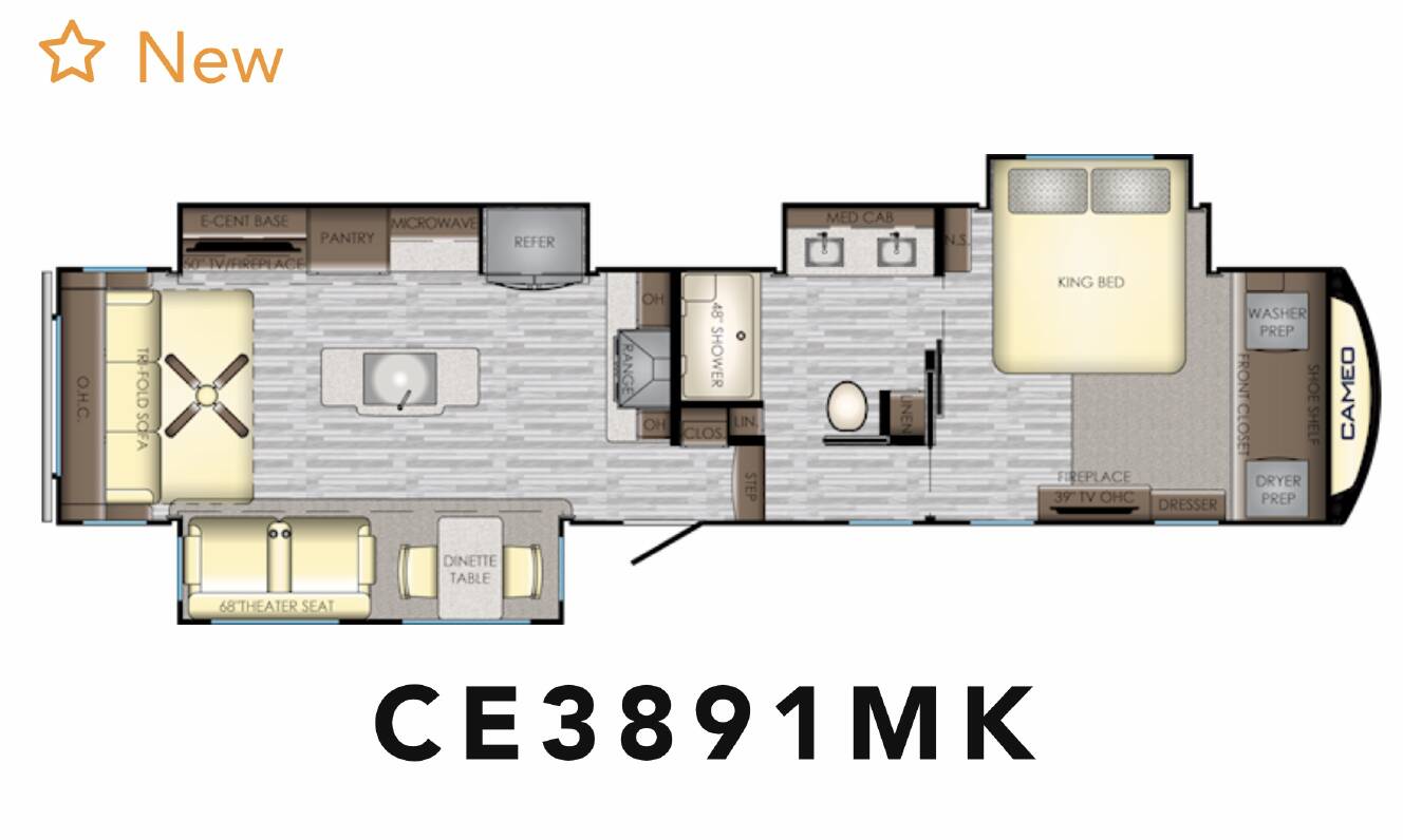 A photo of this 2020 Crossroads CAMEO CE3891MK