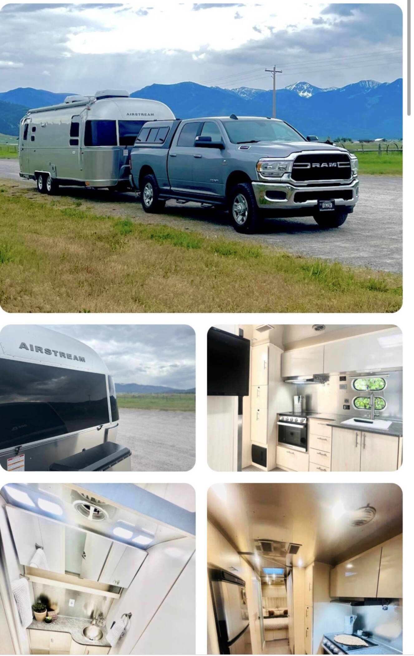 A photo of this 2022 Airstream FLYING CLOUD 27FB QUEEN