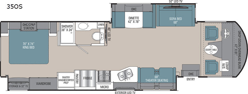 2020 Coachmen Rv Mirada 35OS in monticello MN