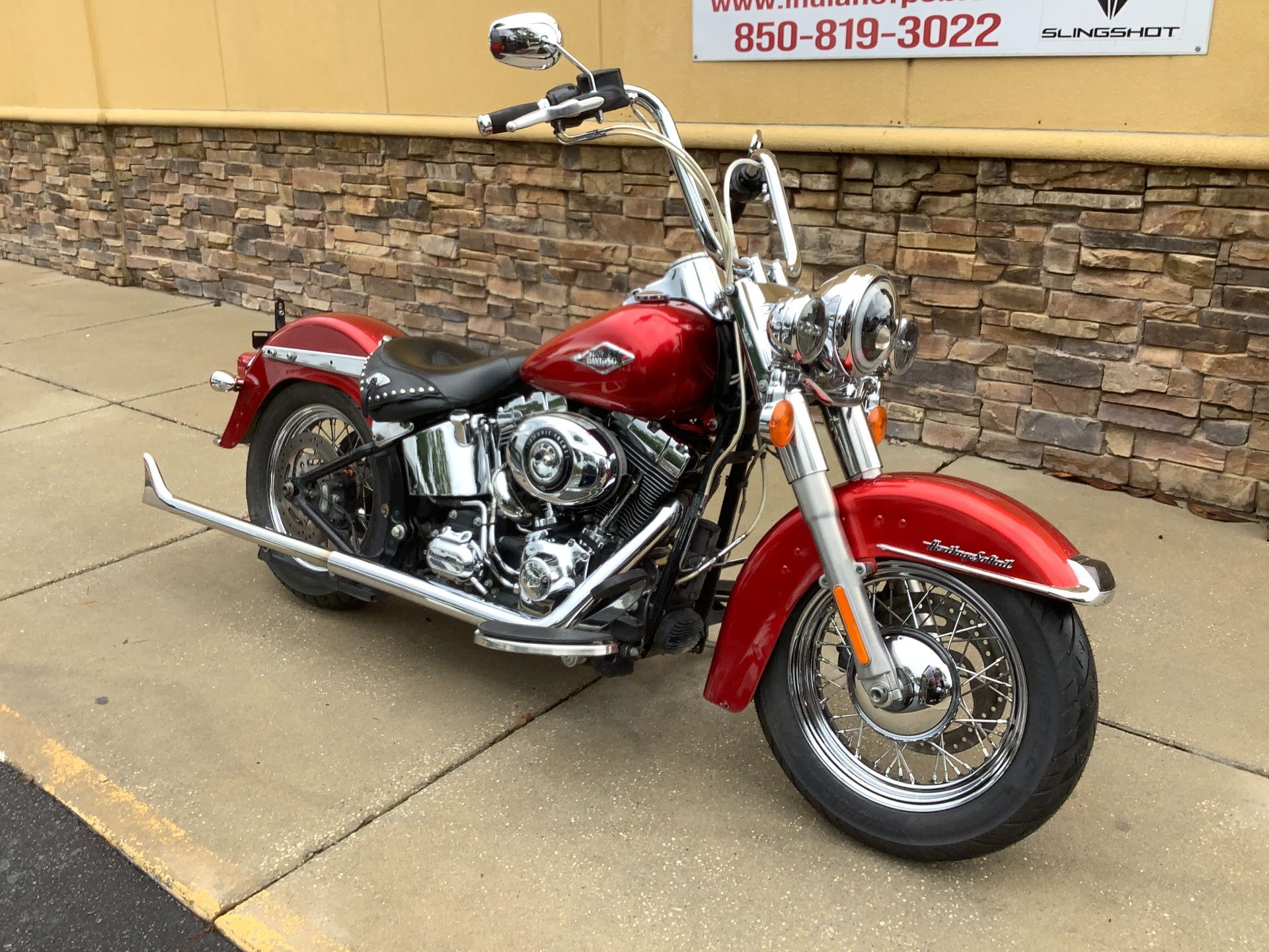 HARLEY-DAVIDSON HERITAGE SOFTAIL 赤 Red Harley-Davidson Heritage Softail Motorcycles For Sale - Cycle