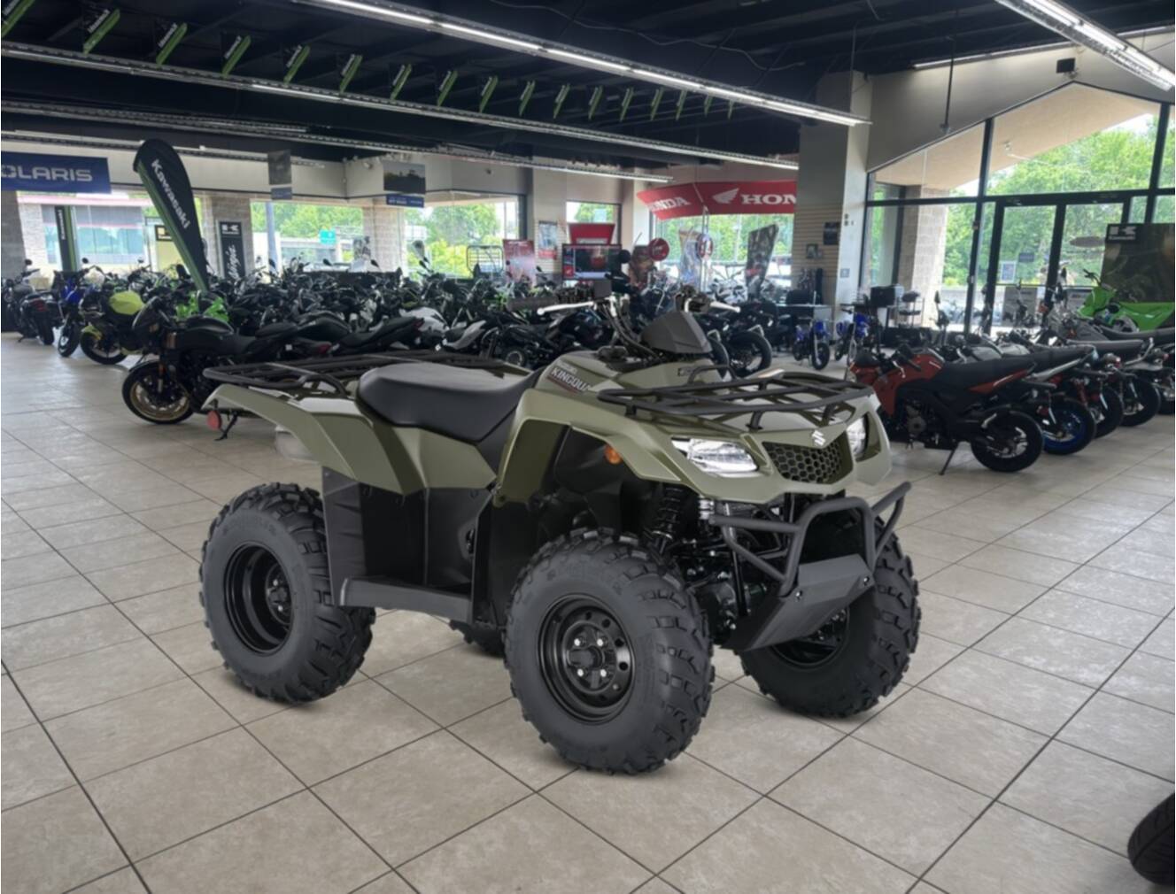 A photo of this 2026 Suzuki KINGQUAD 400FSI