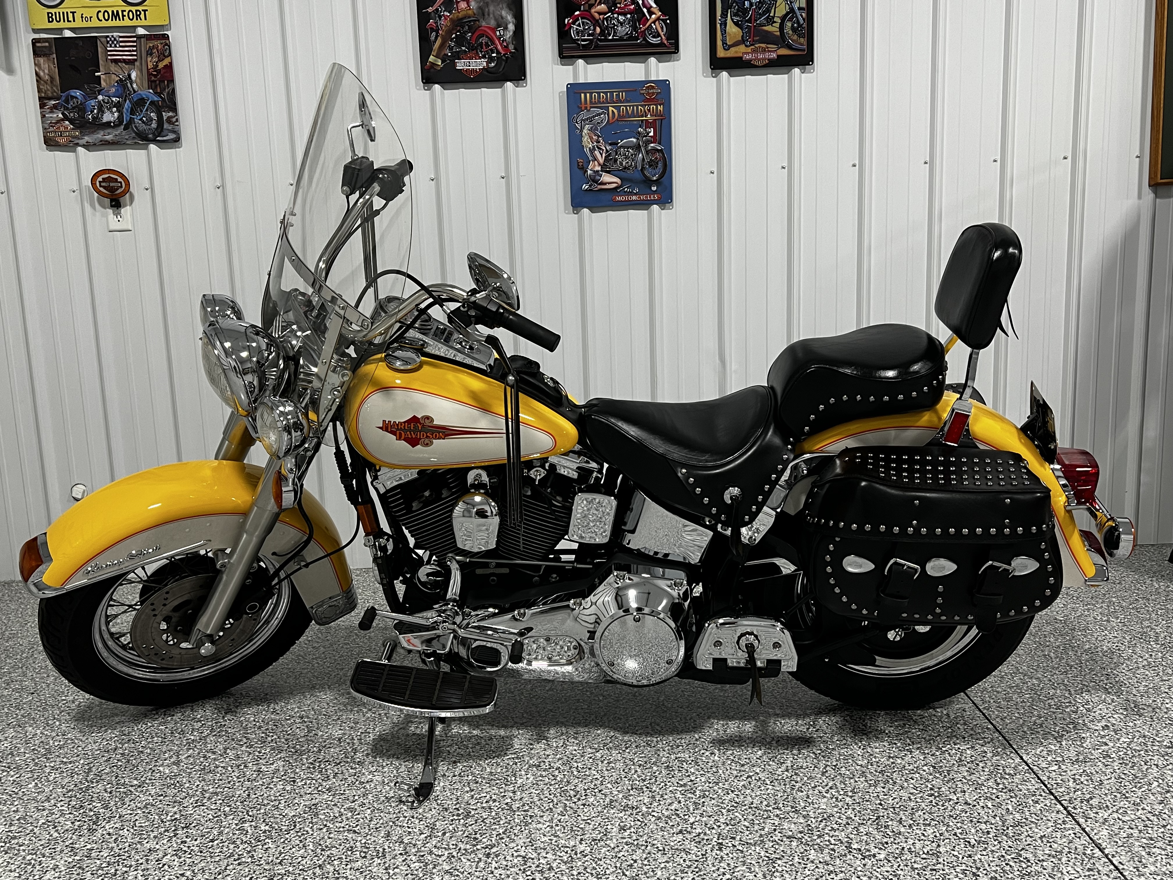 Yellow 1990-1999 Harley-Davidson Motorcycles For Sale - Cycle Trader