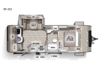 2021 FOREST RIVER R-POD 202