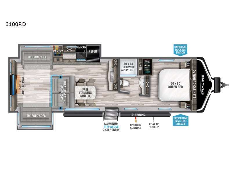 2022 Grand Design Imagine 3100RD in conway AR