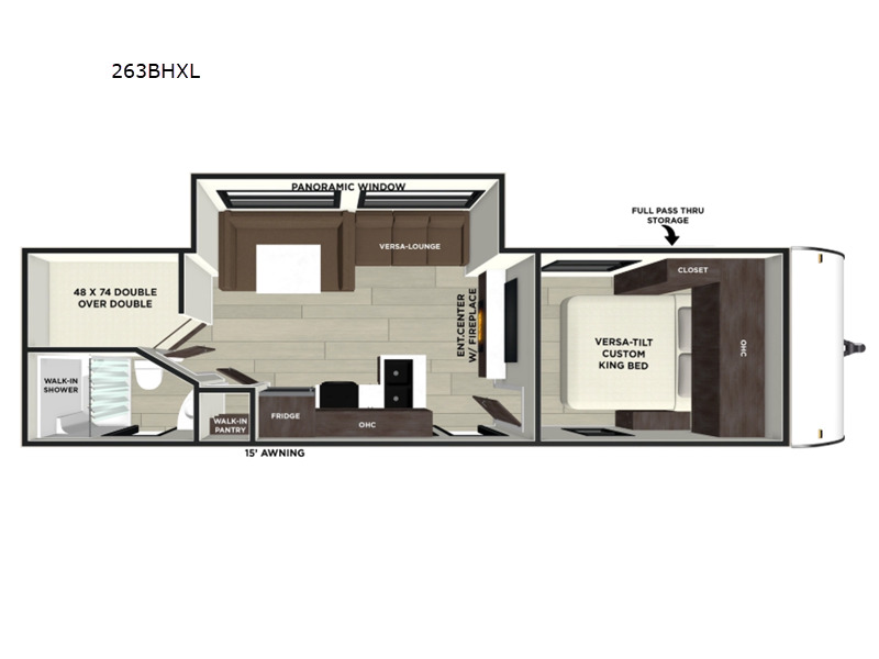 2026 Forest River Rv Wildwood X-Lite 263BHXL in glenpool OK