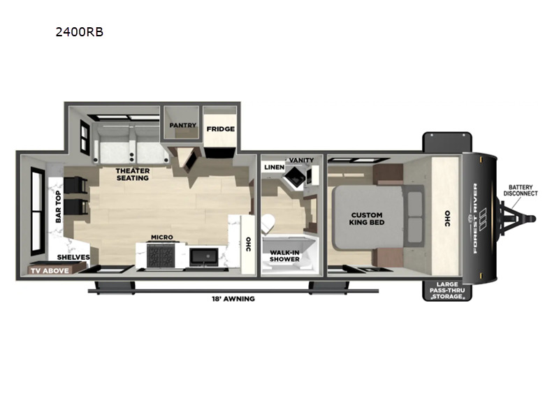 2026 Forest River Rv Vibe 2400RB in goldsby OK