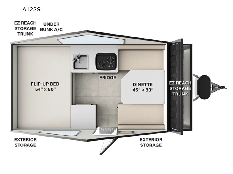 2026 Forest River Rv Rockwood A122S in spokane valley WA
