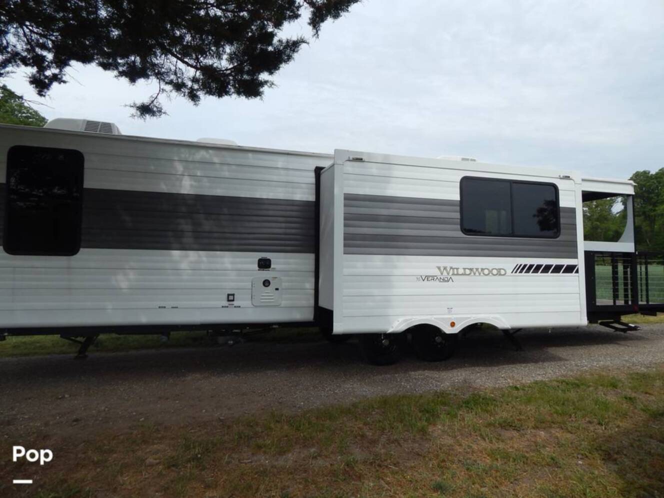 A photo of this 2025 Forest River Wildwood 32 Veranda