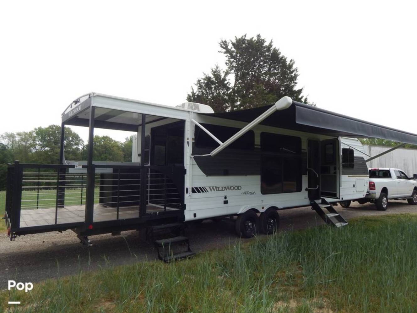 A photo of this 2025 Forest River Wildwood 32 Veranda