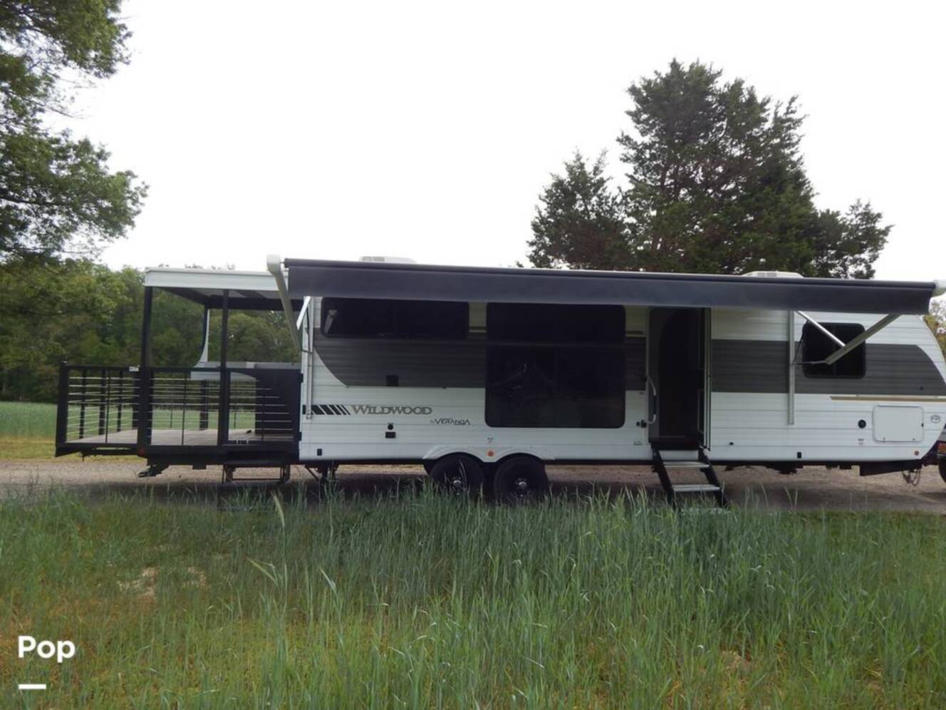 A photo of this 2025 Forest River Wildwood 32 Veranda