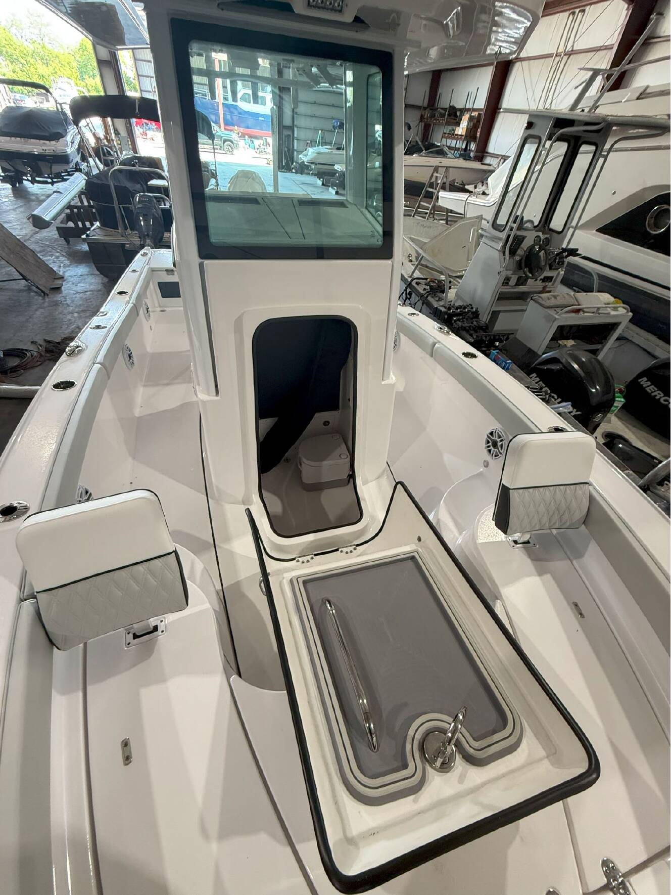 A photo of this 2026 Blackfin 242HB