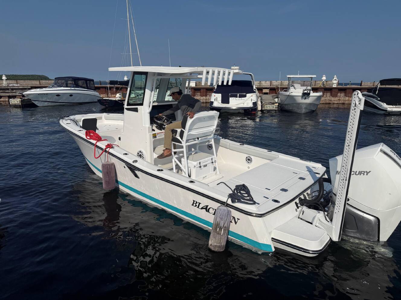 A photo of this 2026 Blackfin 242HB