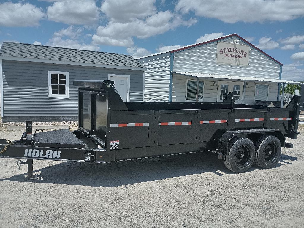 2026 NOLAN MANUFACTURING 7x16 17K DUMP HD-I BEAM FRAME in Elizabeth City, NC