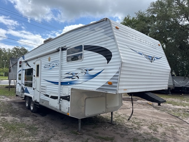 2008 Forest River SIERRA 28SPL Fifth Wheel Toy Hauler RV