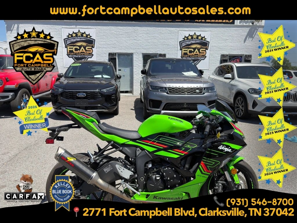 Black 2024 Kawasaki Ninja ZX-6R Motorcycles For Sale - Cycle Trader