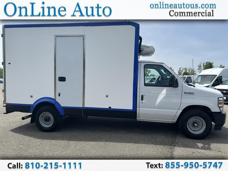 2023 FORD E350 12' BOX WITH REFRIGERATION/FREEZER UNIT 9 IN STOCK in Swartz Creek, MI