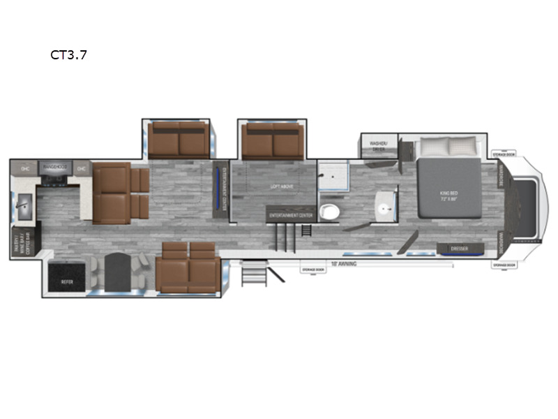 2025 Heartland Corterra CT3.7 in thackerville OK