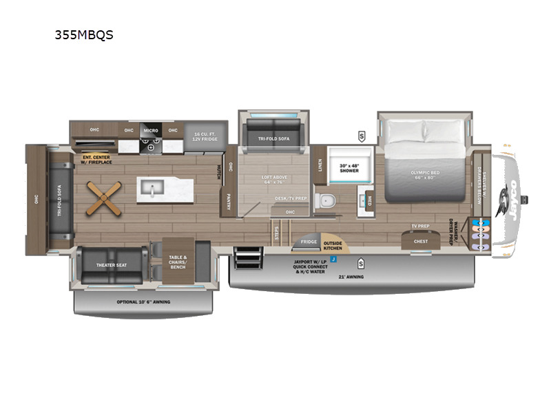 2027 Jayco Eagle 355MBQS in chichester NH