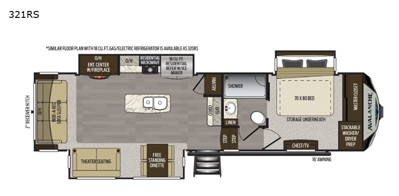 2020 Keystone Rv Avalanche 321RS in theodore AL