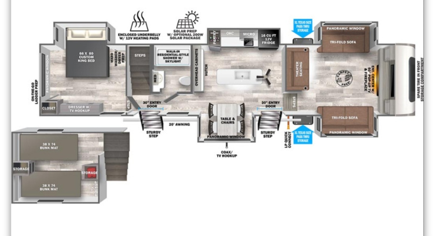 2021 Forest River HEMISPHERE 378FL RV