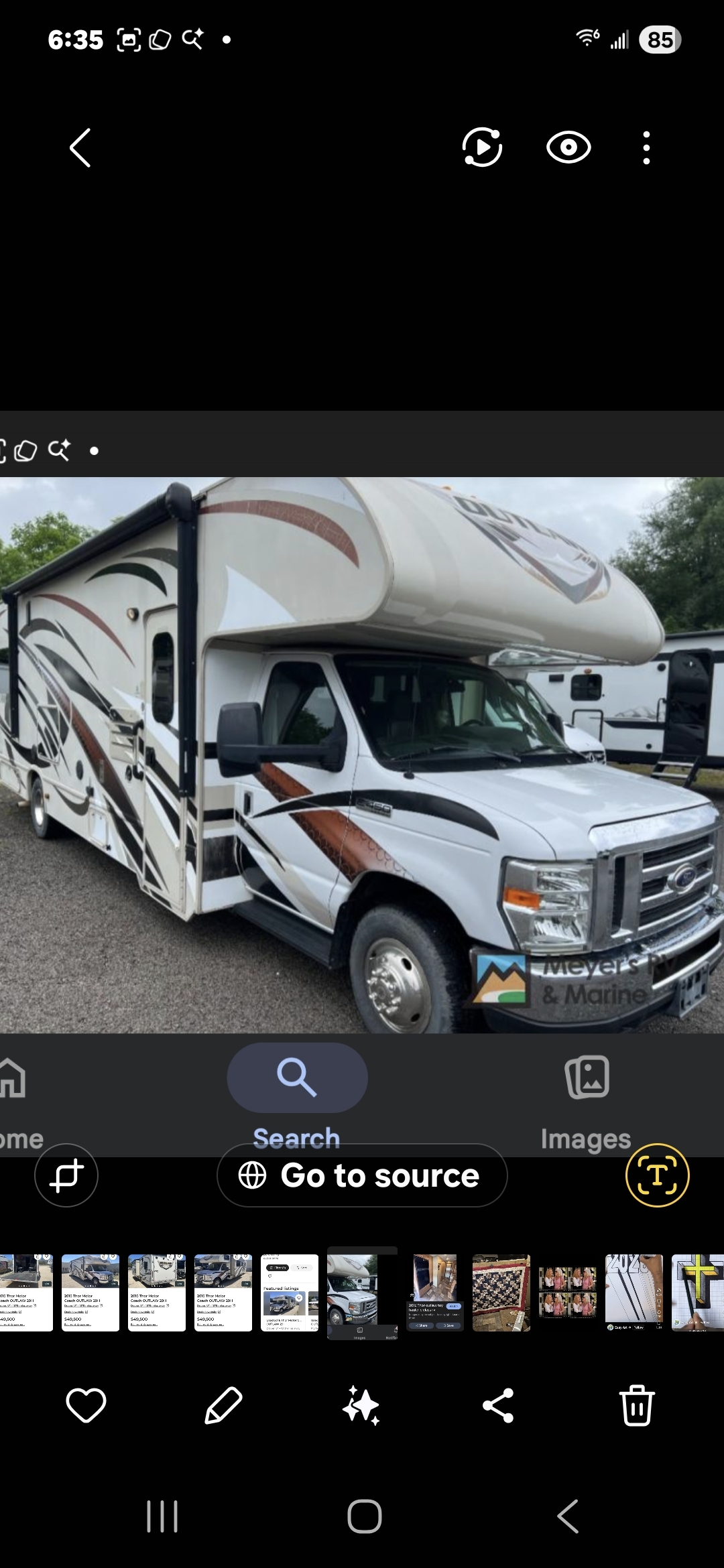 2016 Thor Motor Coach OUTLAW 29H RV