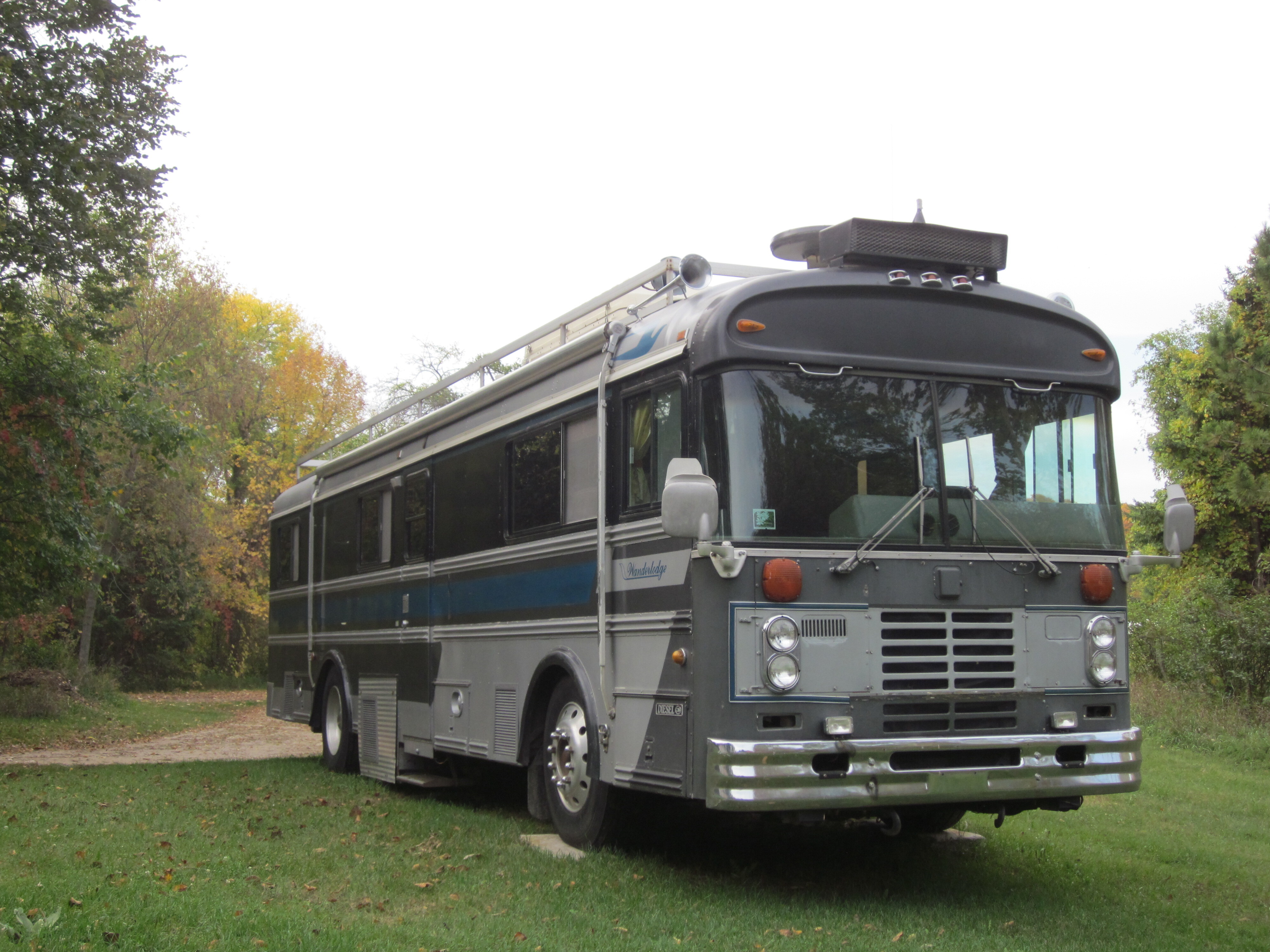 1981 Blue Bird WANDERLODGE 35 FC in dent MN