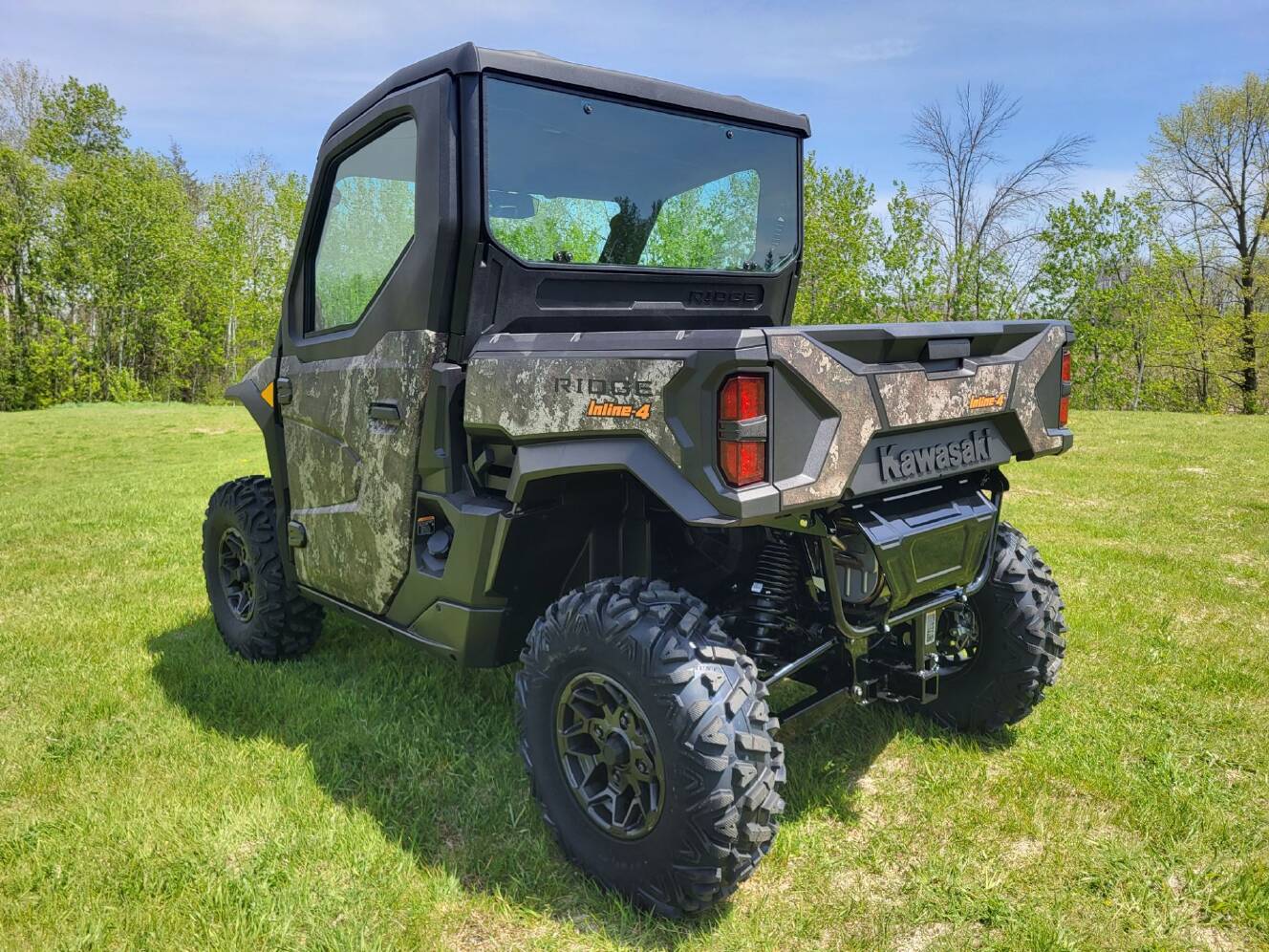 A photo of this 2026 Kawasaki RIDGE® HVAC Camo