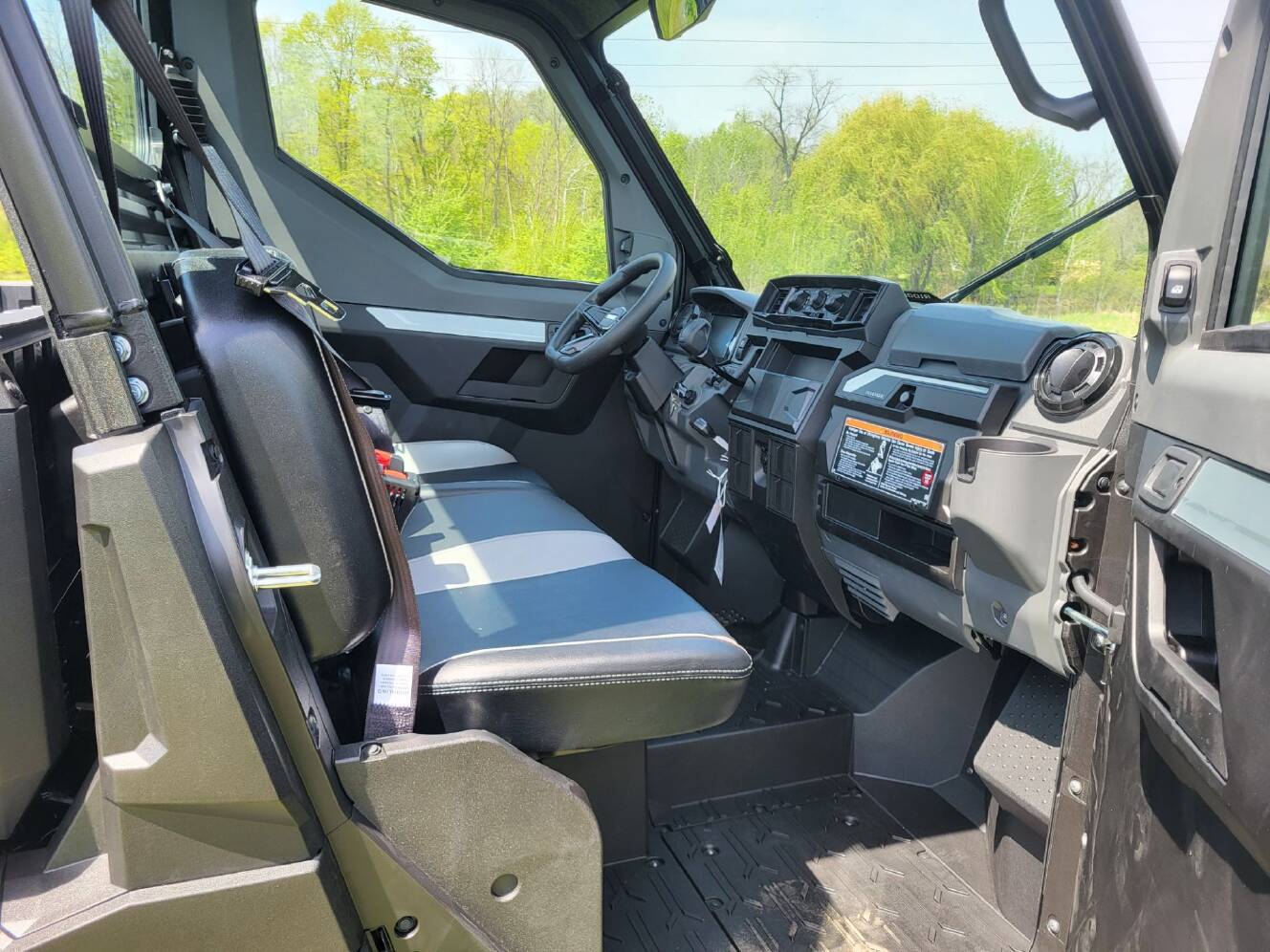 A photo of this 2026 Kawasaki RIDGE® HVAC Camo