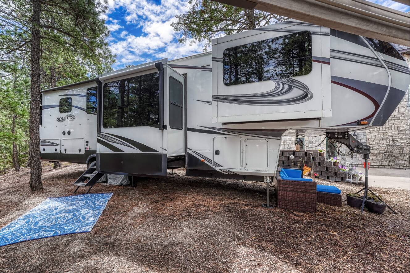 A photo of this 2021 Grand Design SOLITUDE 346FLS