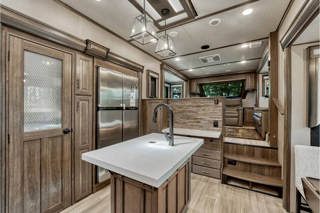 A photo of this 2021 Grand Design SOLITUDE 346FLS