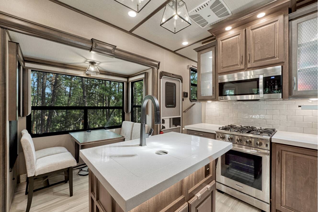 A photo of this 2021 Grand Design SOLITUDE 346FLS