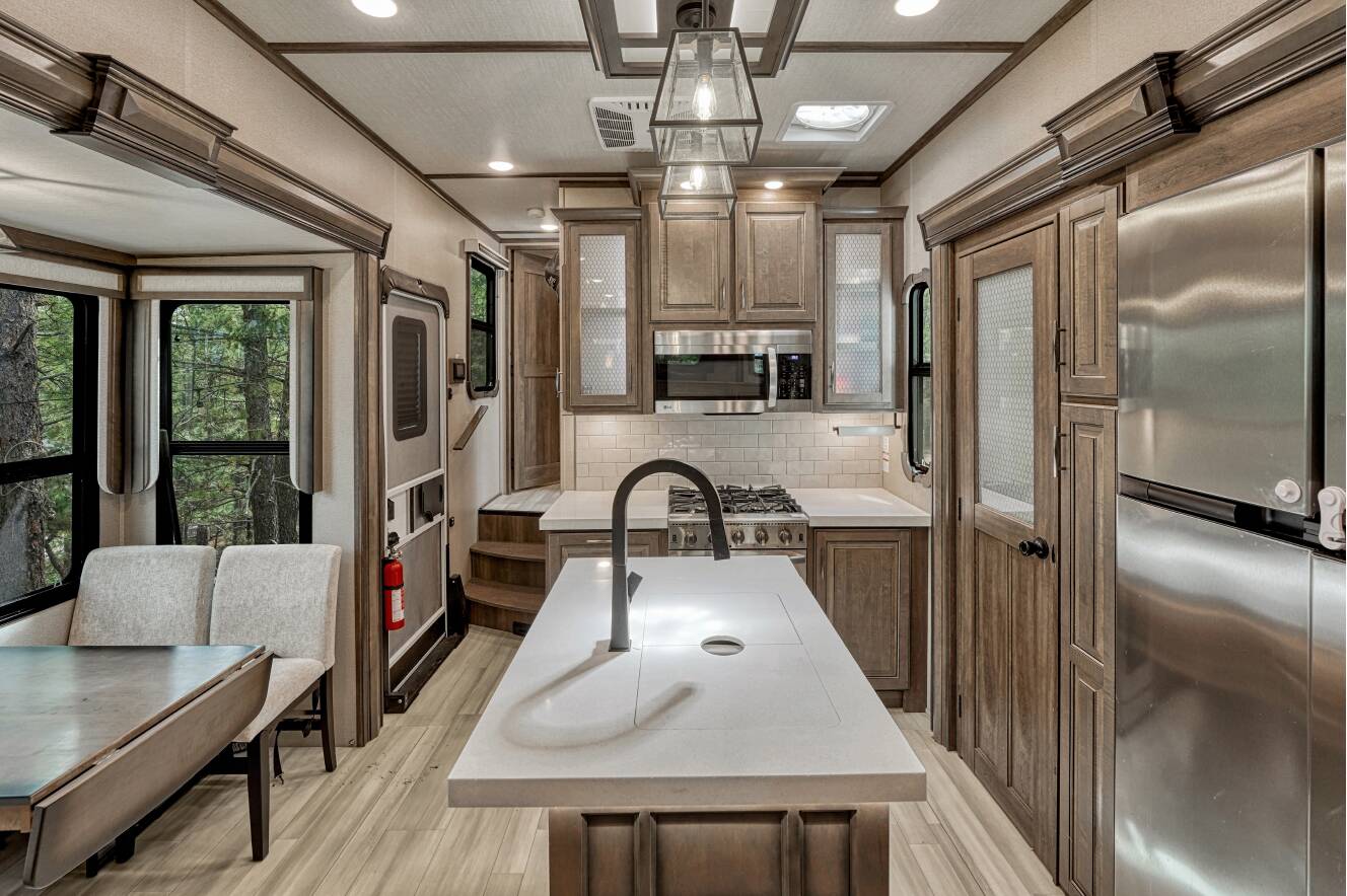 A photo of this 2021 Grand Design SOLITUDE 346FLS