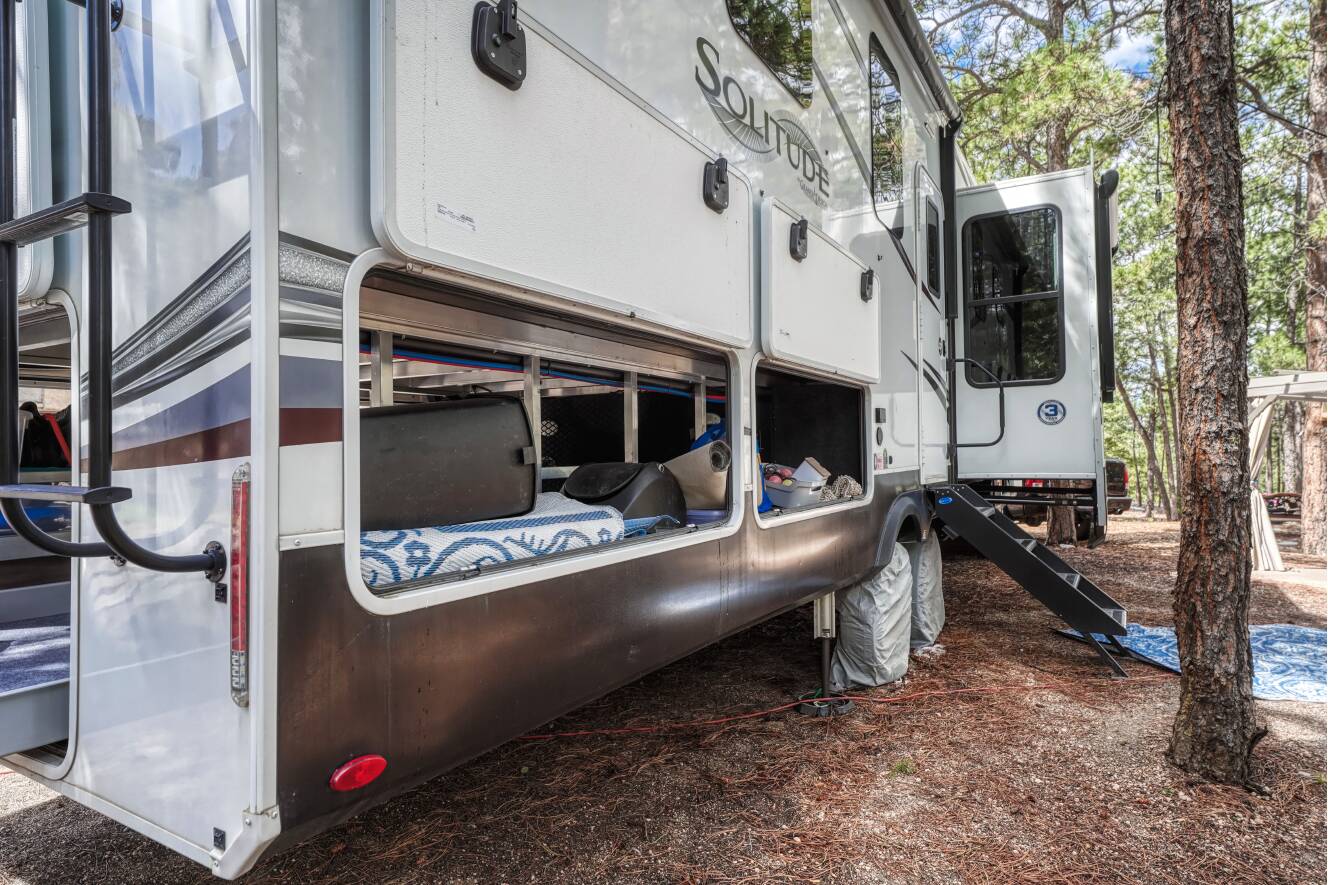 A photo of this 2021 Grand Design SOLITUDE 346FLS