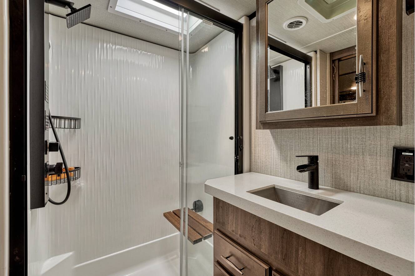 A photo of this 2021 Grand Design SOLITUDE 346FLS