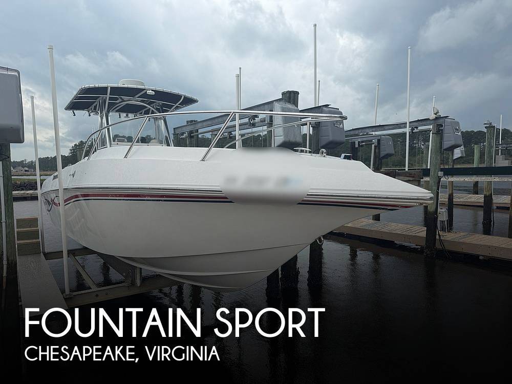 2005 Fountain Sport Center Console Boat boat