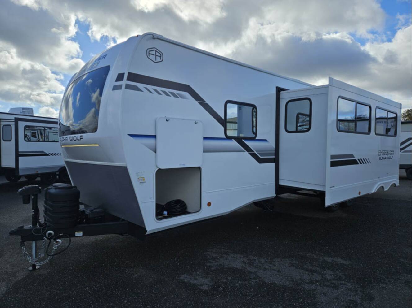 A photo of this 2026 Forest River Cherokee Alpha Wolf 29TB