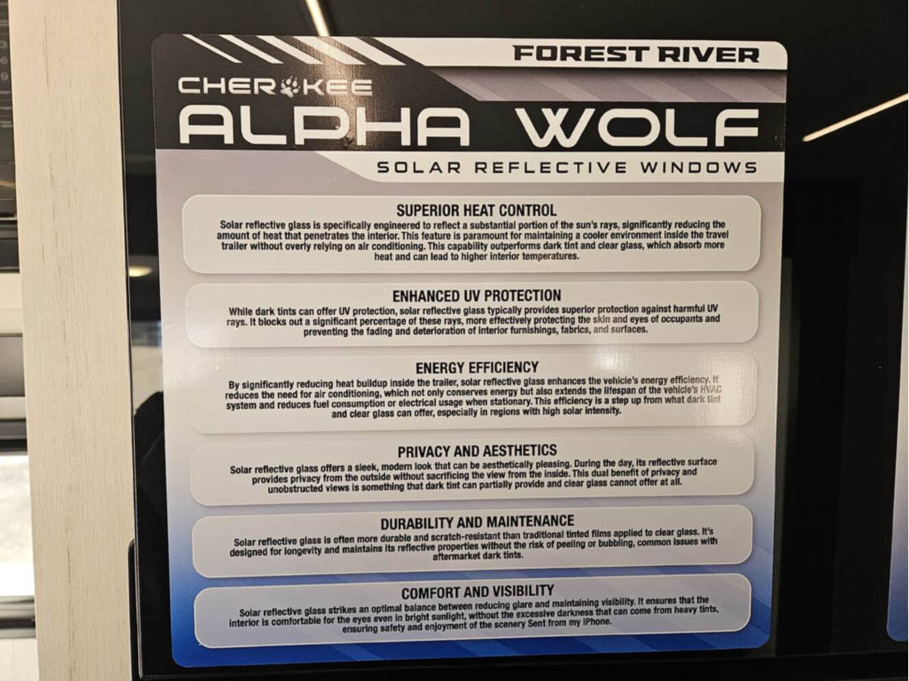 A photo of this 2026 Forest River Cherokee Alpha Wolf 29TB
