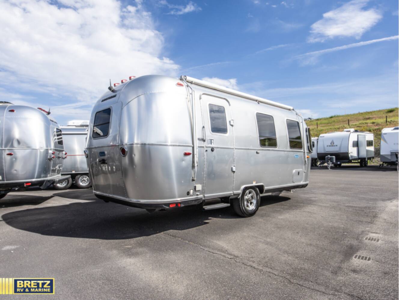 A photo of this 2021 Airstream Bambi 22FB