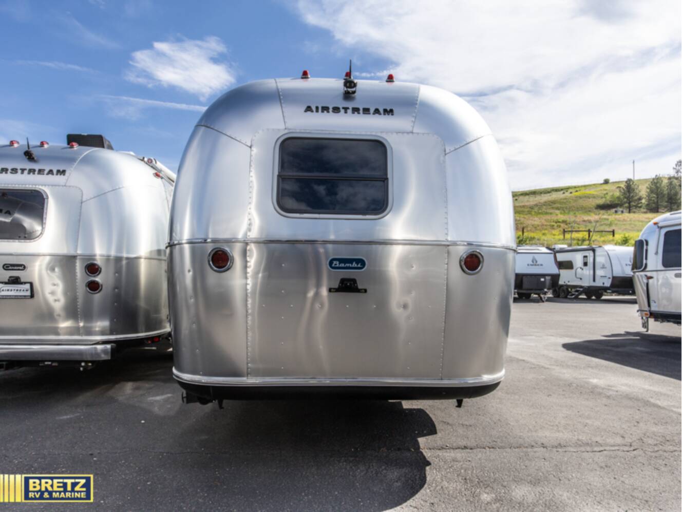 A photo of this 2021 Airstream Bambi 22FB