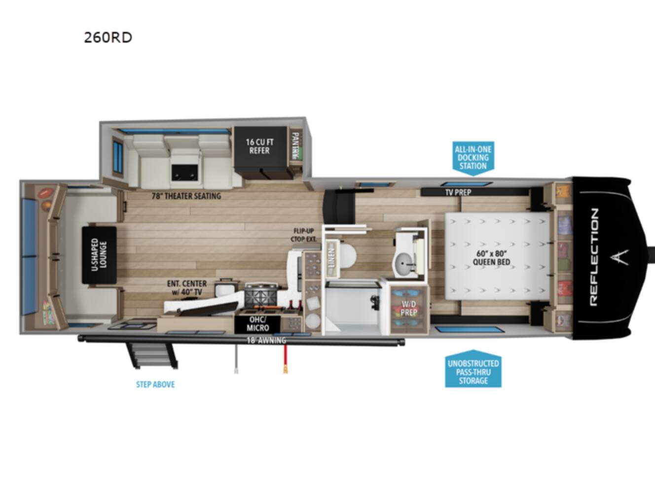 A photo of this 2026 Grand Design Reflection 150 Series 260RD