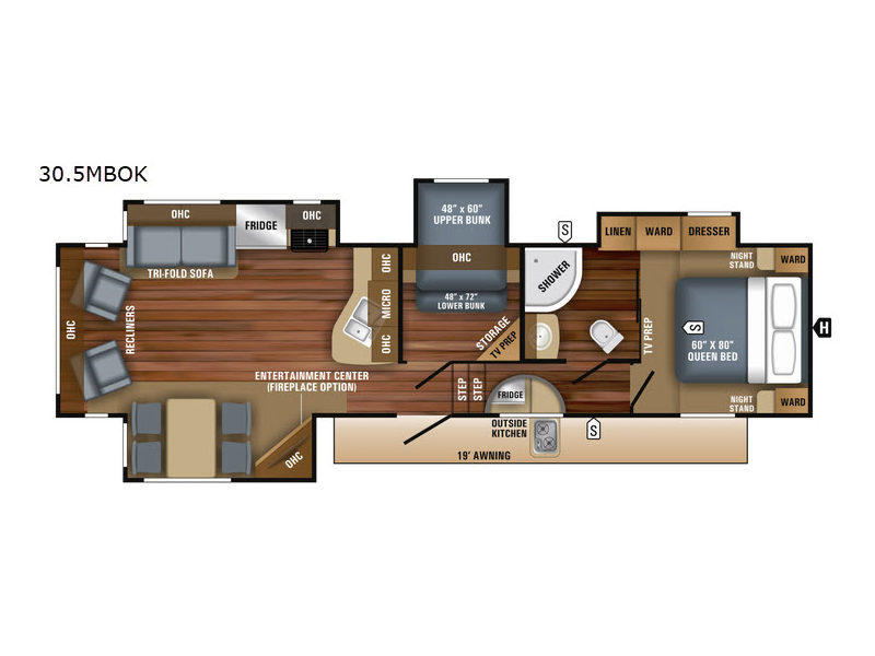 2018 Jayco Eagle HT 30.5MBOK in grand junction CO