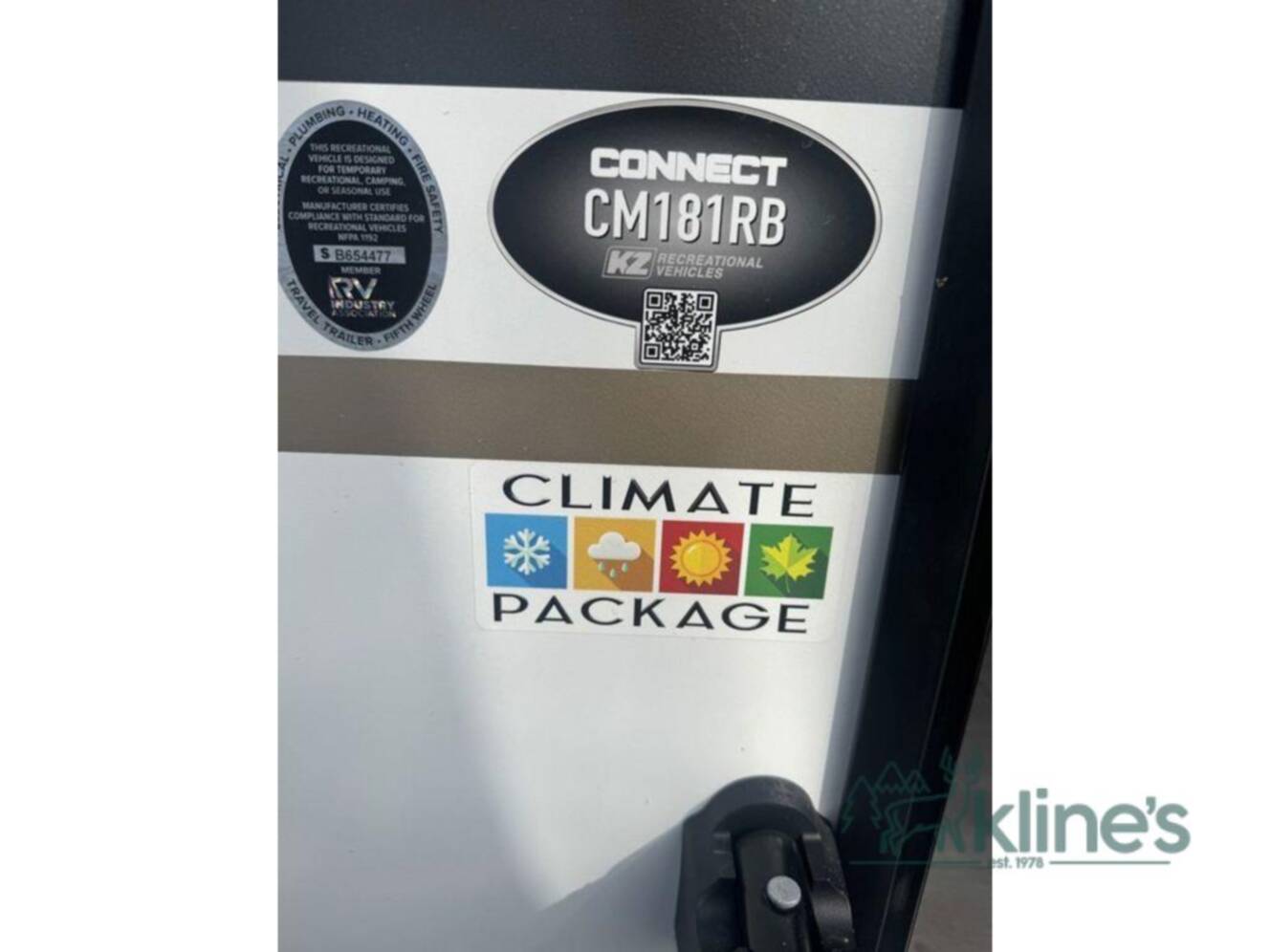 A photo of this 2026 Kz Connect Mini CM181RB
