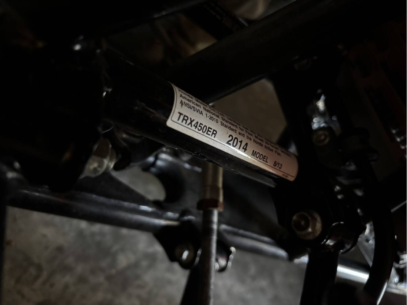 A photo of this 2014 Honda TRX 450R (ELECTRIC START)