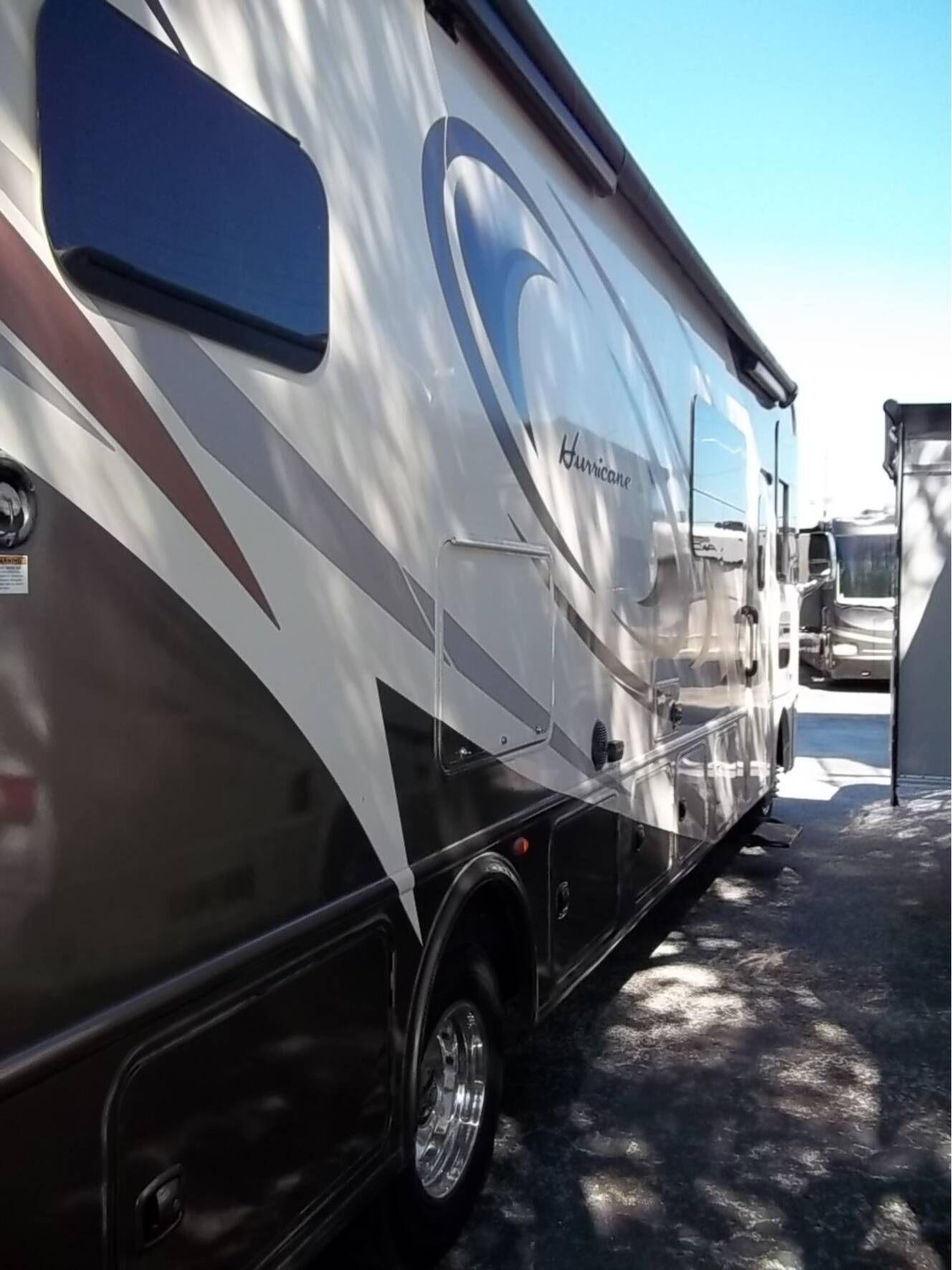 A photo of this 2018 Thor Motor Coach Hurricane 34P