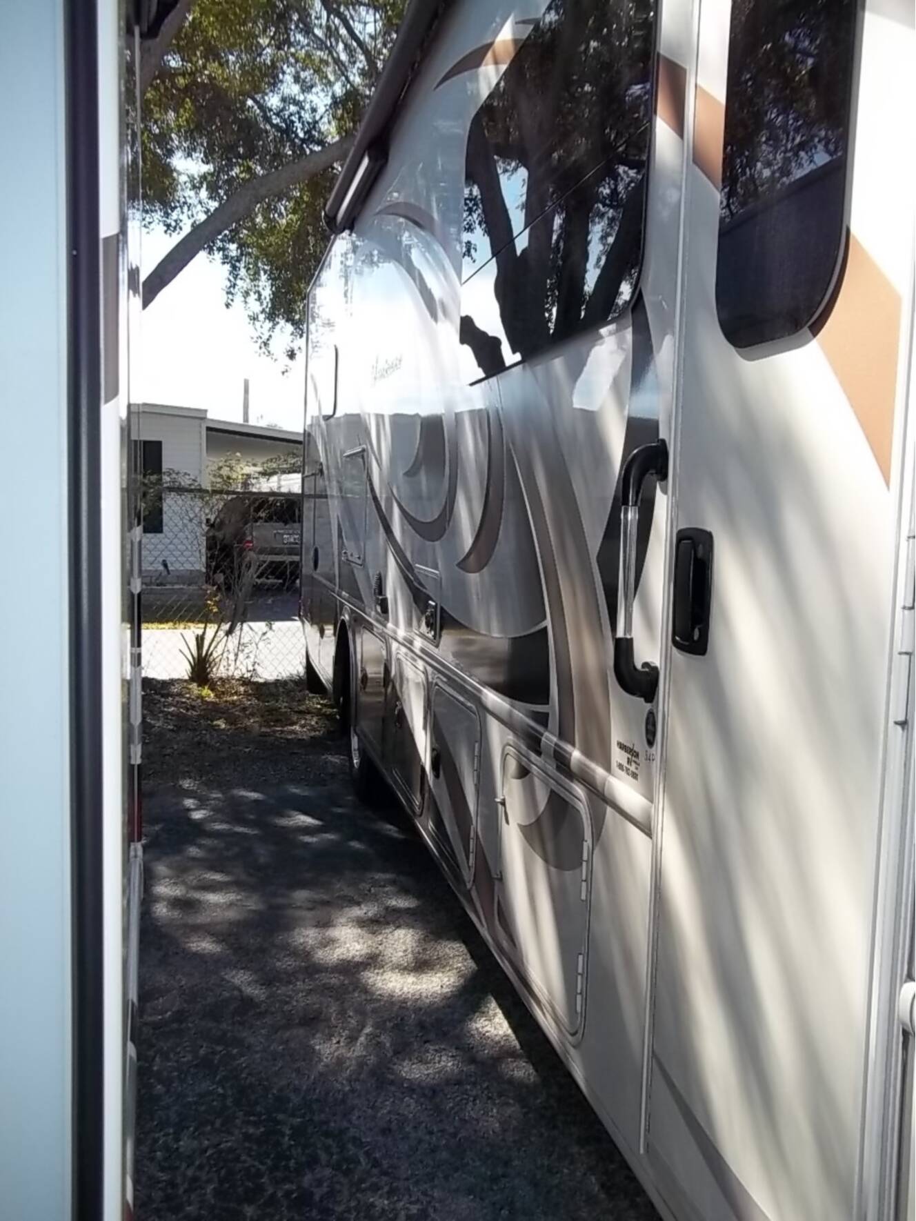 A photo of this 2018 Thor Motor Coach Hurricane 34P