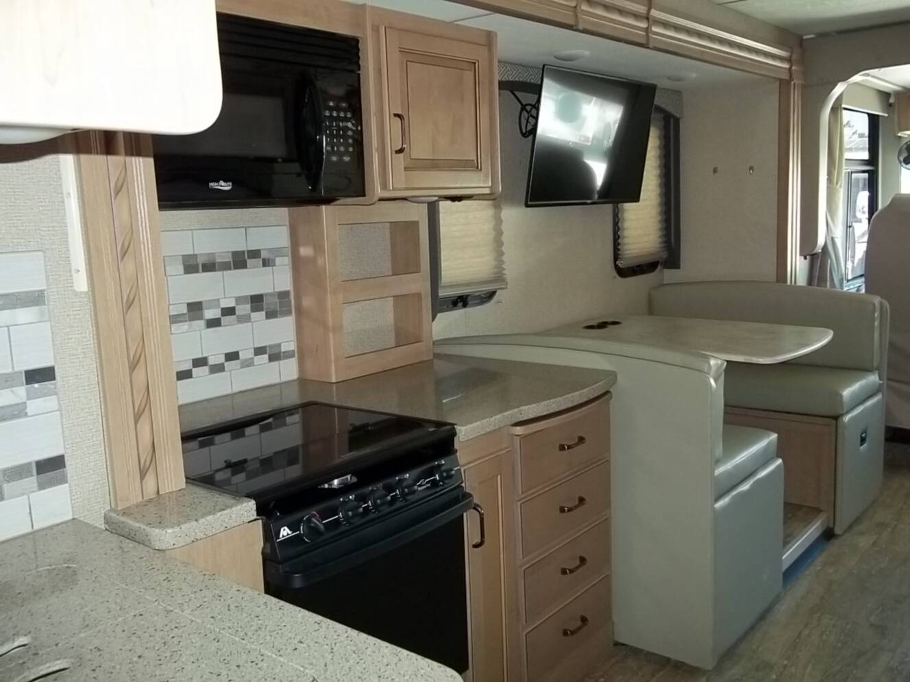 A photo of this 2018 Thor Motor Coach Hurricane 34P