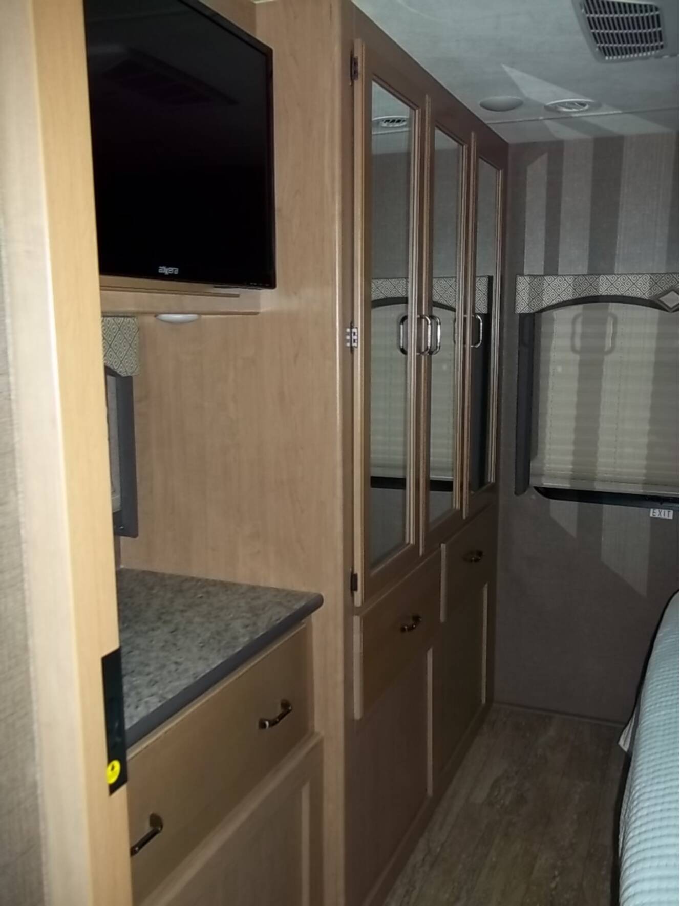 A photo of this 2018 Thor Motor Coach Hurricane 34P