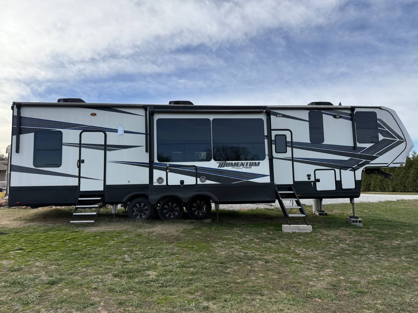 A photo of this 2019 Grand Design MOMENTUM M-CLASS 395M