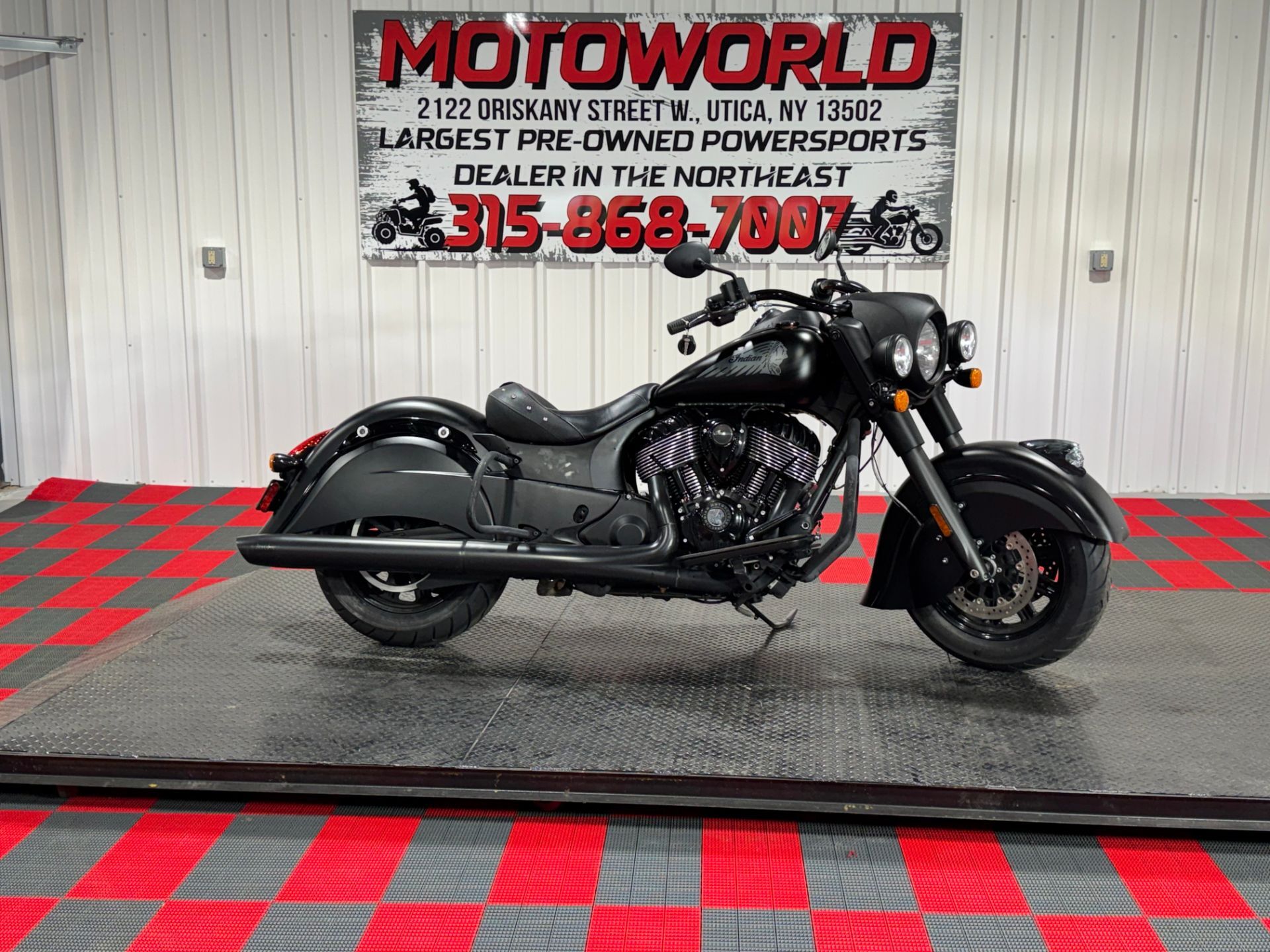 2019 Indian Motorcycle Springfield® Dark Horse® ABS DARK HORSE in Utica, NY