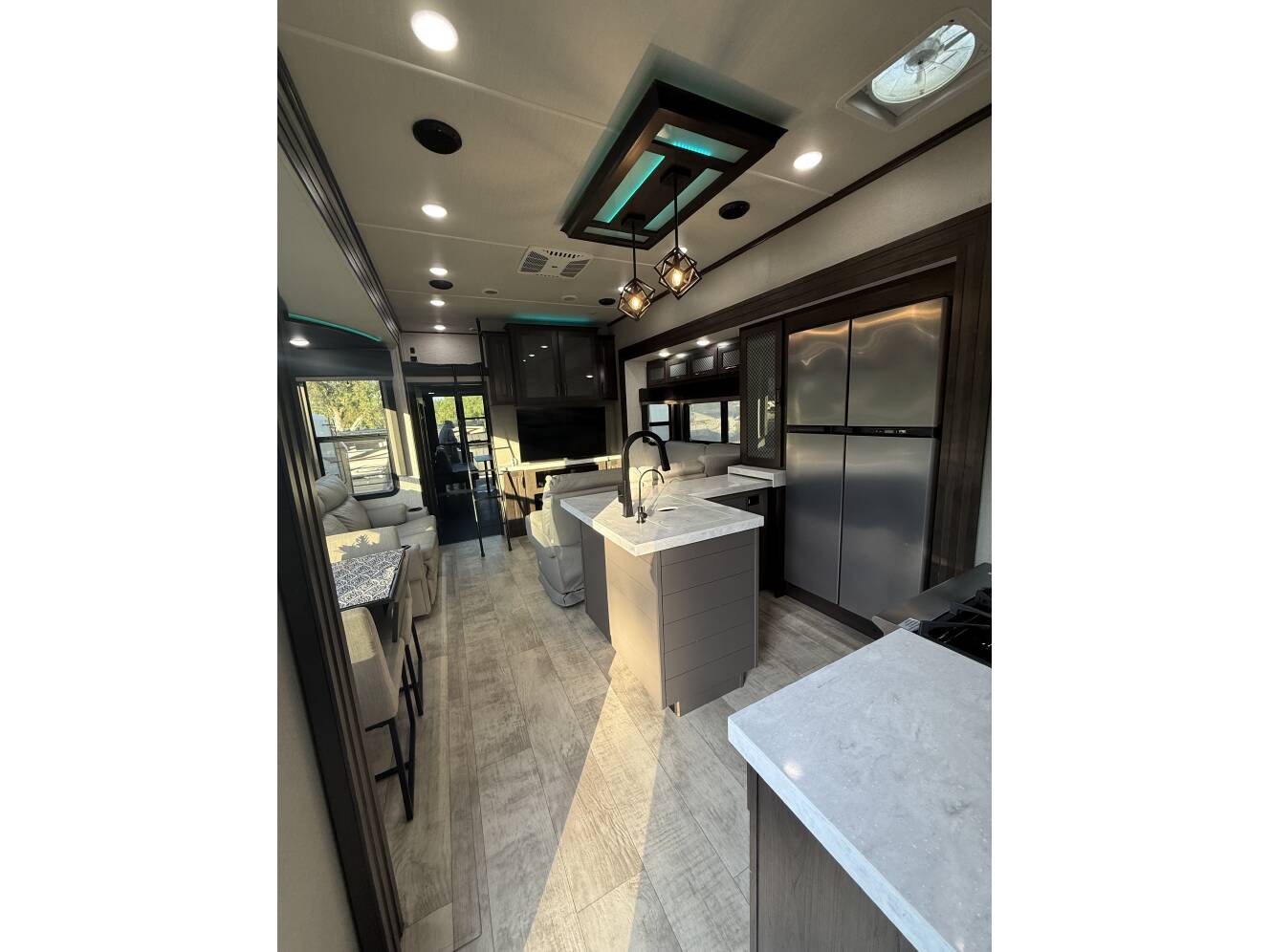 A photo of this 2022 Grand Design MOMENTUM M-CLASS 395MS